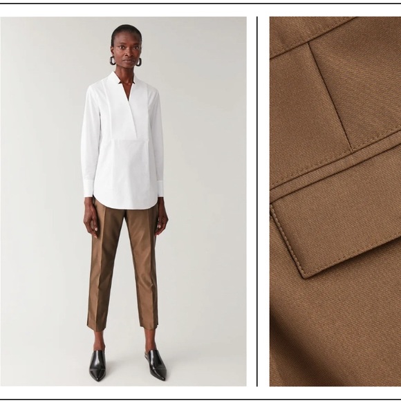 COS Metallic Tailored trousers 6 - Picture 3 of 11